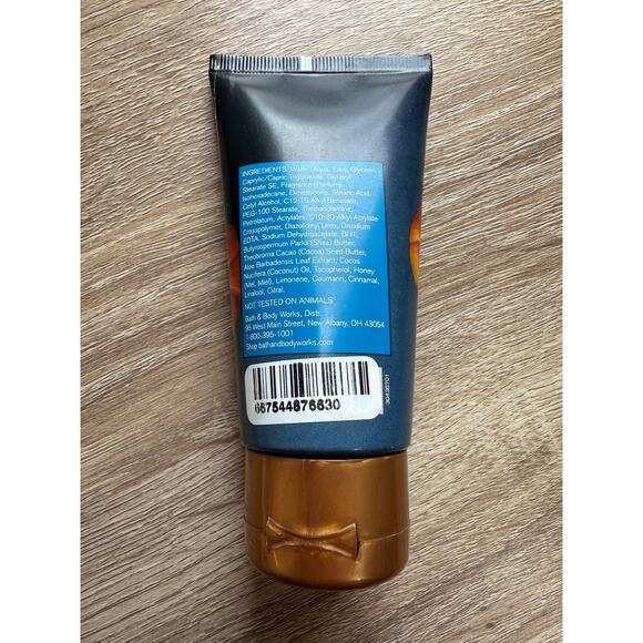 Bath & Body Works Spiced Pumpkin Cider 2.5oz Pure Honey Body Cream Purse Size - Picture 2 of 2